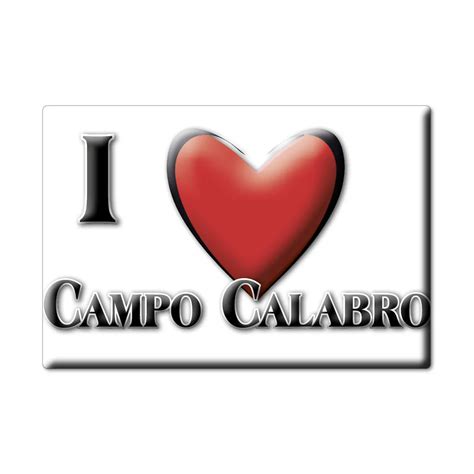 Field Calabro Magnet Lodestone Calabria Rc Italy Fridge Magnet