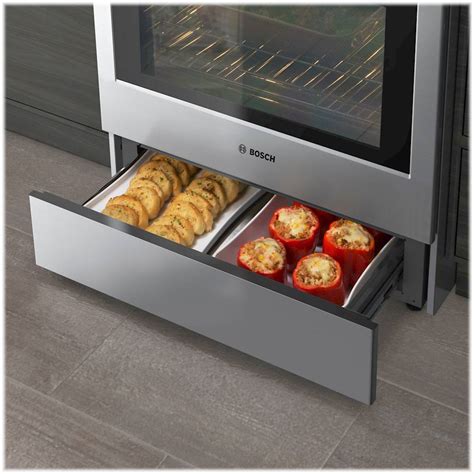 Bosch Benchmark Series 4 6 Cu Ft Slide In Dual Fuel Convection Range