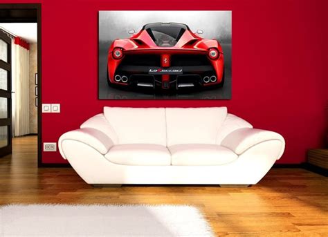 Ferrari LaFerrari Ferrari Wall art Ferrari Canvas Art Ferrari | Etsy