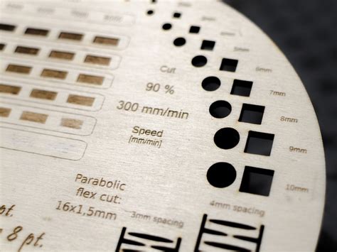 Lightburn Laser Test Card Engraving And Cut Material Test Laser Test