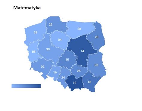 Mapa Wynik W Egzaminu Smoklasisty Z Matematyki Gazeta Krakowska