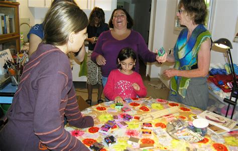 Ateliers créatifs avec Sylvie Damey Compte rendu d atelier fuseaux