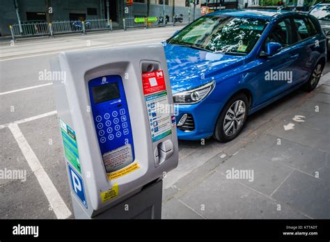 melbourne car parking Stock Photo - Alamy