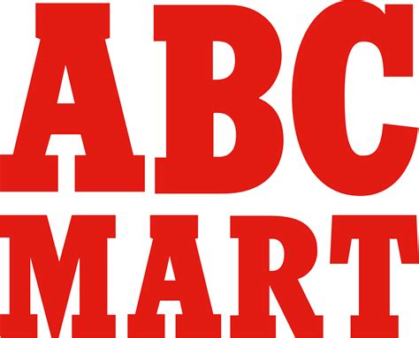 ABC-Mart Logo im transparenten PNG- und vektorisierten SVG-Format