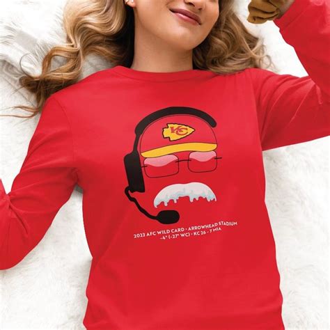 Andy Reid Frozen Mustache Longsleeve Shirt Andy Reid Mustache Shirt ...