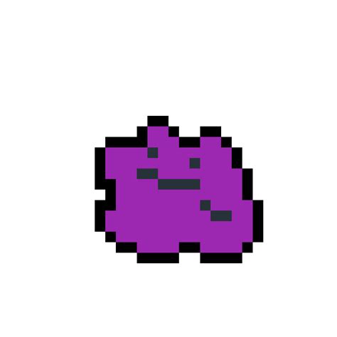 Ditto Pokemon Pixel Art