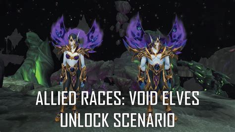 Void Elves Allied Race Unlock Questline Youtube