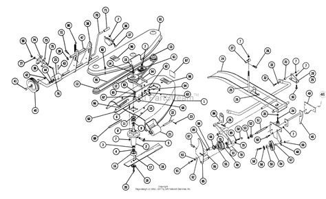 Toro SMS 506 50 Sickle Bar Mower 1966 Parts Diagram For PARTS LIST