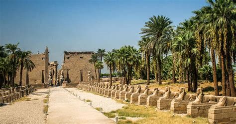 Sphinx Avenue In Luxor Egypt Portal