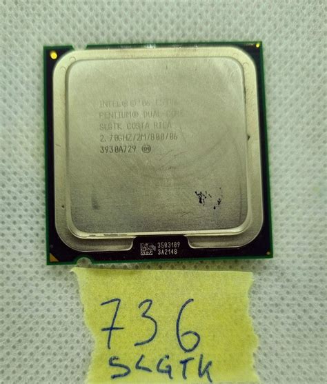 Intel Pentium E Ghz Dual Core Lga Processor Slgtk Shop