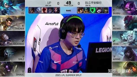 「威客lol」lpl夏季赛：blg 2 1 Up：让一追二 知乎