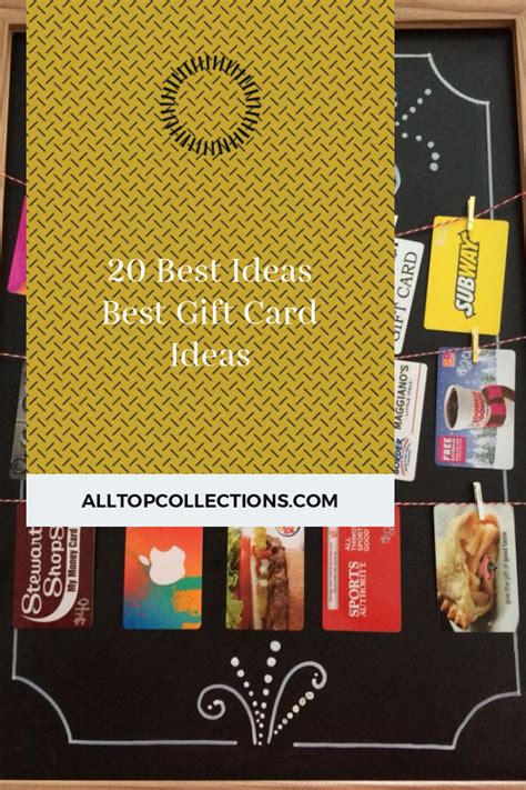 20 Best Ideas Best Gift Card Ideas - Best Collections Ever | Home Decor ...