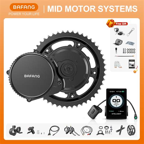 Bafang Mid Drive Motor Kit 1000w 750w 500w 250w 350w Electric Bicycle