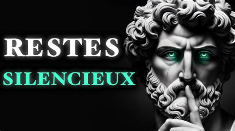 Les 9 Clés du Stoïcisme Pour Parler Avec Sagesse YouTube