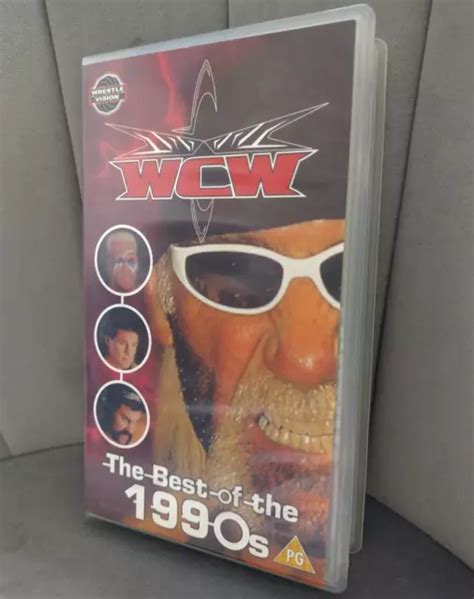 WCW THE BEST Of The 1990s VHS Video Complete In Box Hulk Hogan NWO