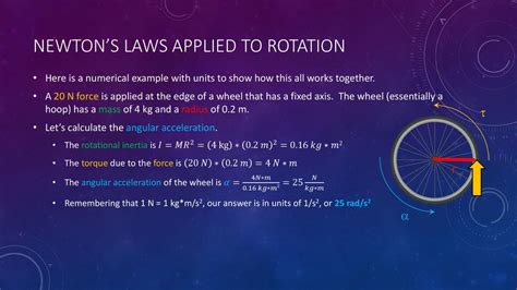 Rotational Motion Torque Angular Inertia And Newton’s Laws Ppt Download