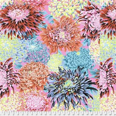 Kaffe Fassett Fabric Phillip Jacobs Japanese Chrysanthemum Pj