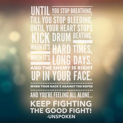 The Good Fight Quotes Fight