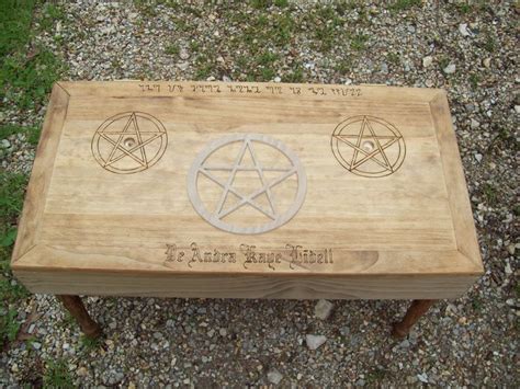 Pagan Wiccan Symbols Altar for Ritual, Ceremony or Personal Worship by ...