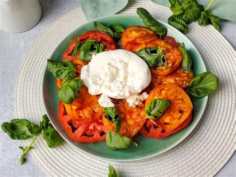 Caprese Salad With Burrata Casual Foodist