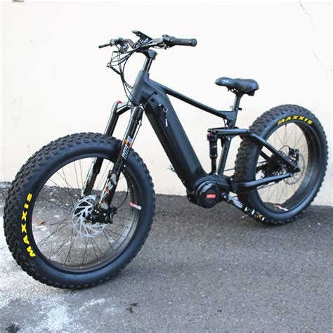 48V Electric Bike Fat Tire MID Drive Fat Ebike Bafang 1000W MID Engine