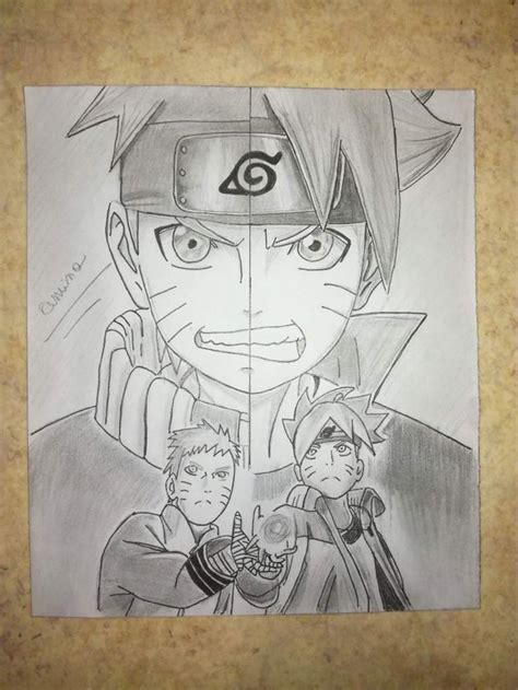 Naruto Et Boruto By Naruto Naruto Boruto FR Amino Dessin