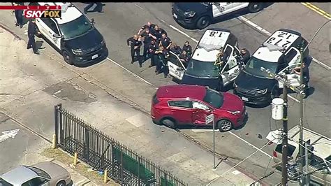 Pursuit Suspect Taken Into Custody After Bizarre Chase Youtube