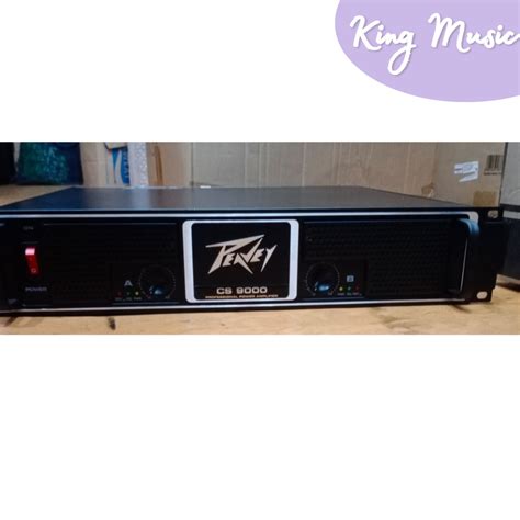 Jual Power Amplifier PEAVEY CS 9000 CS9000 GRADE A Shopee Indonesia