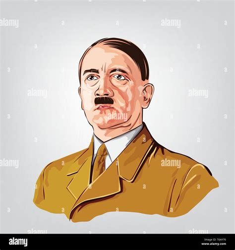 Portrait of adolf hitler drawing hi-res stock photography and images ...