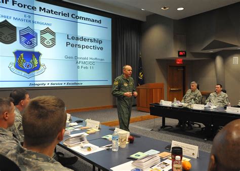 New AFMC chiefs attend orientation > Air Force Materiel Command ...