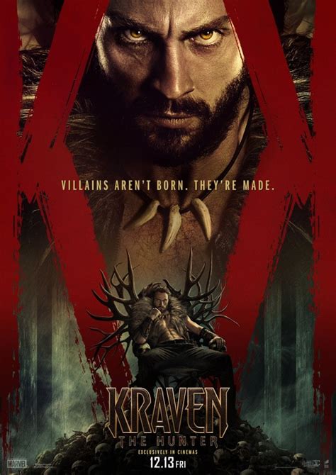 Kraven the Hunter Movie Poster (#3 of 12) - IMP Awards