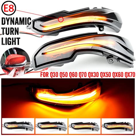 Dynamic Turn Signal Led Side Mirror Indicator Blinker Sequential Light