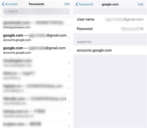 4 Steps To Show Email Password On Iphone In Ios 11 12