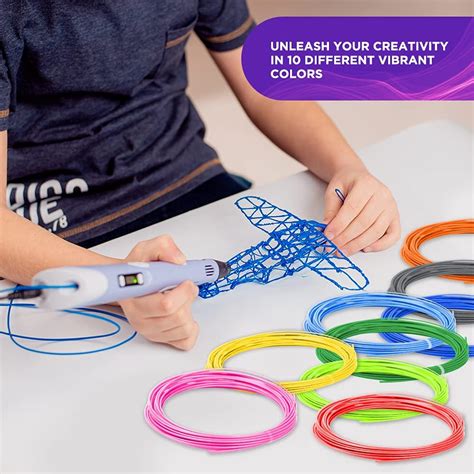 Review Smart Novelty Premium 3d Pen Filament Refill 10 In 1 Multicolor Bundle Universally