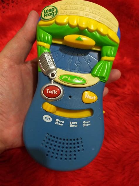 Leapfrog Fridge Talk Magnetic Wordplay Recorder On Carousell