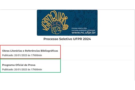 Vestibular Ufpr Inscri Es Provas Datas Vagas