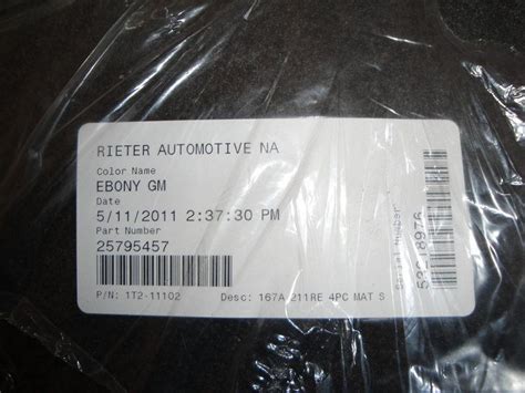 Sell 2006 2013 Chevrolet Impala Floor Mats Ebony Gm Black In