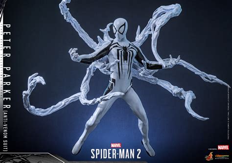 Live Peter Parker Anti Venom Suit Sixth Scale Figure By Hot Toys