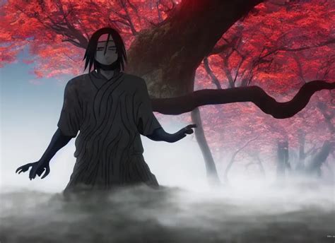 Itachi Using Susanoo Tree Stable