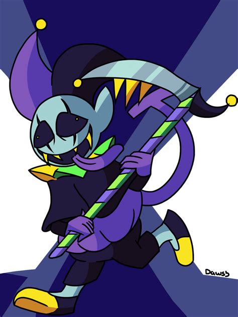 Jevil Deltarune By Dawstheartist On Deviantart