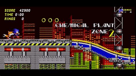 Chemical Plant Zone Sonic The Hedgehog 2 Youtube