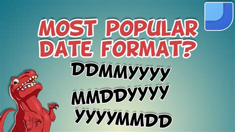 Who uses what date format? | Datasaurus-Rex