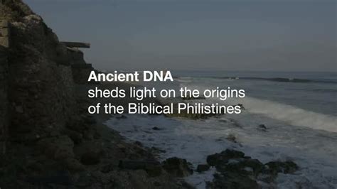 Ancient DNA sheds light on the origins of the Biblical Philistines ...