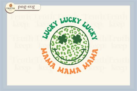 Lucky Mama Svg Png Leopard Graphic By Truthkeep Creative Fabrica