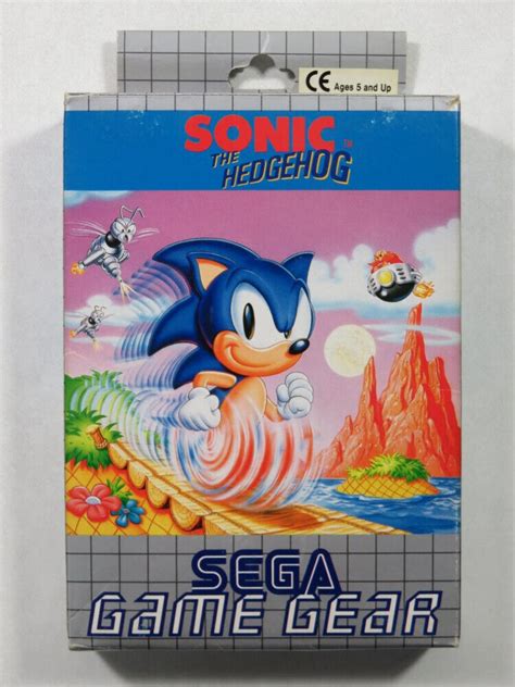 Sonic The Hedgehog Game Gear PAL Prix Photo Présentation