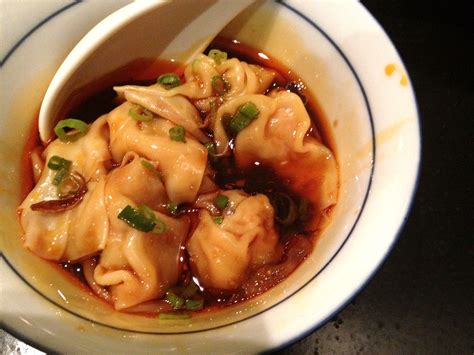 Midtown Chinese Szechuan Mapo Tofu And Chengdu Pork Wontons At Cafe