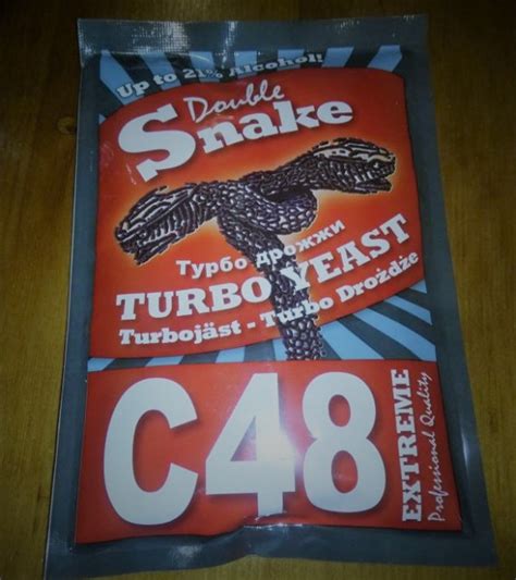 Дрожжи спиртовые DOUBLE SNAKE C48 купить — интернет-магазин Русская Дымка