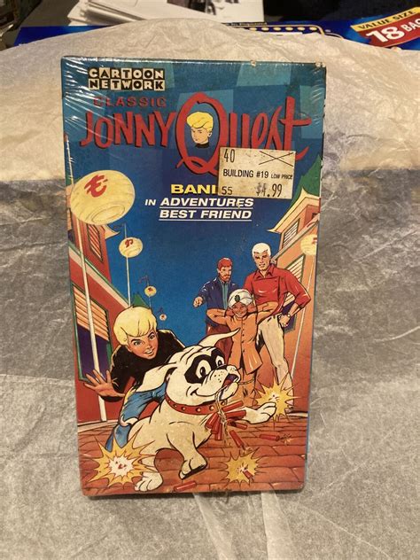 Jonny Quest Bandit In Adventures Best Friend Hanna Barbera Vhs Cartoon