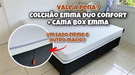 Resenha Colch O Emma Duo Confort Cama Box Queen L Minha Experi Ncia