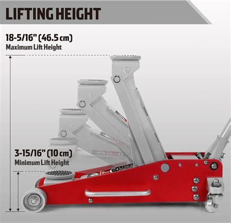 Buy Jack Boss Ton Hydraulic Aluminum Car Floor Jack Lbs Capacity